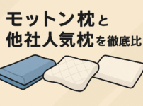 モットン枕と他社人気枕を徹底比較